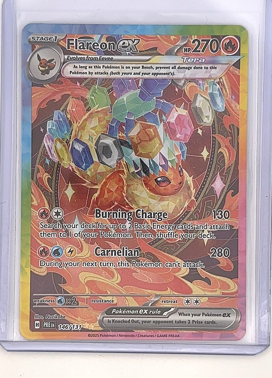 Flareon ex - 146/131 #146/131 — front