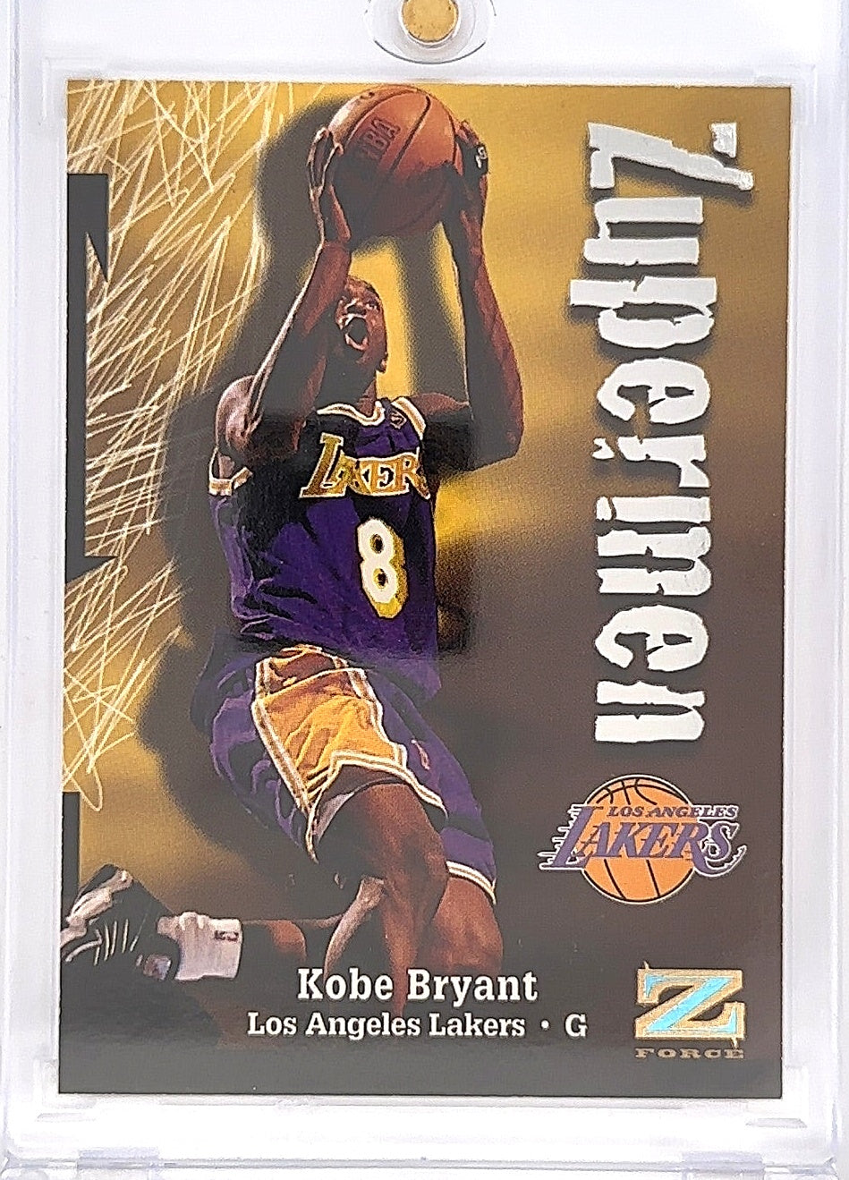 1997 Skybox Z Force Kobe Bryant #195 — front