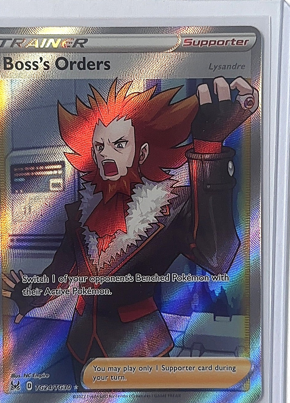 Boss's Orders #TG24/TG30 — front