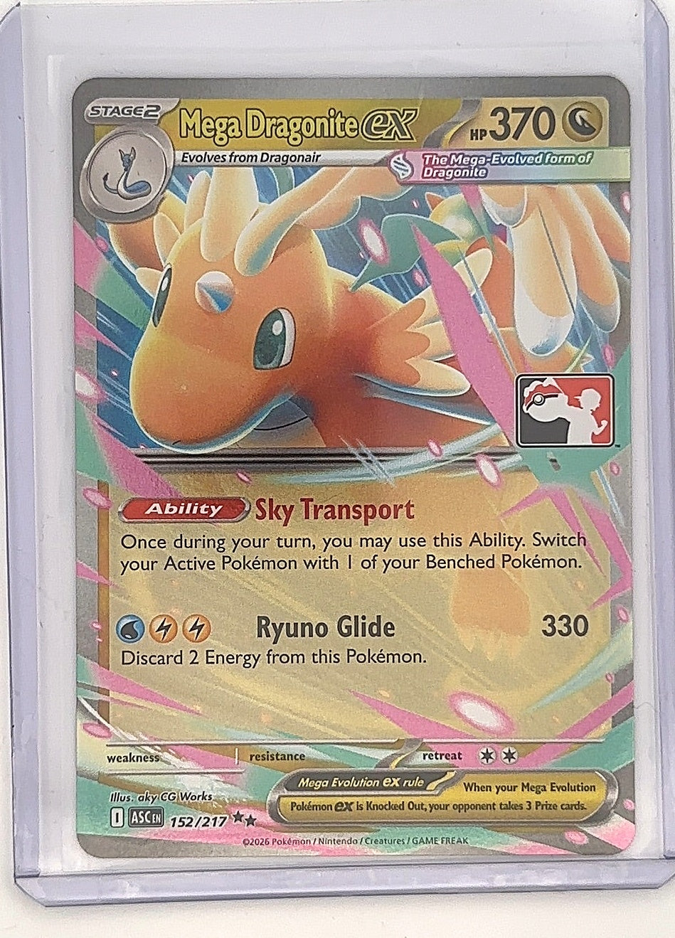 Mega Dragonite ex - 152/217 #152/217 — front