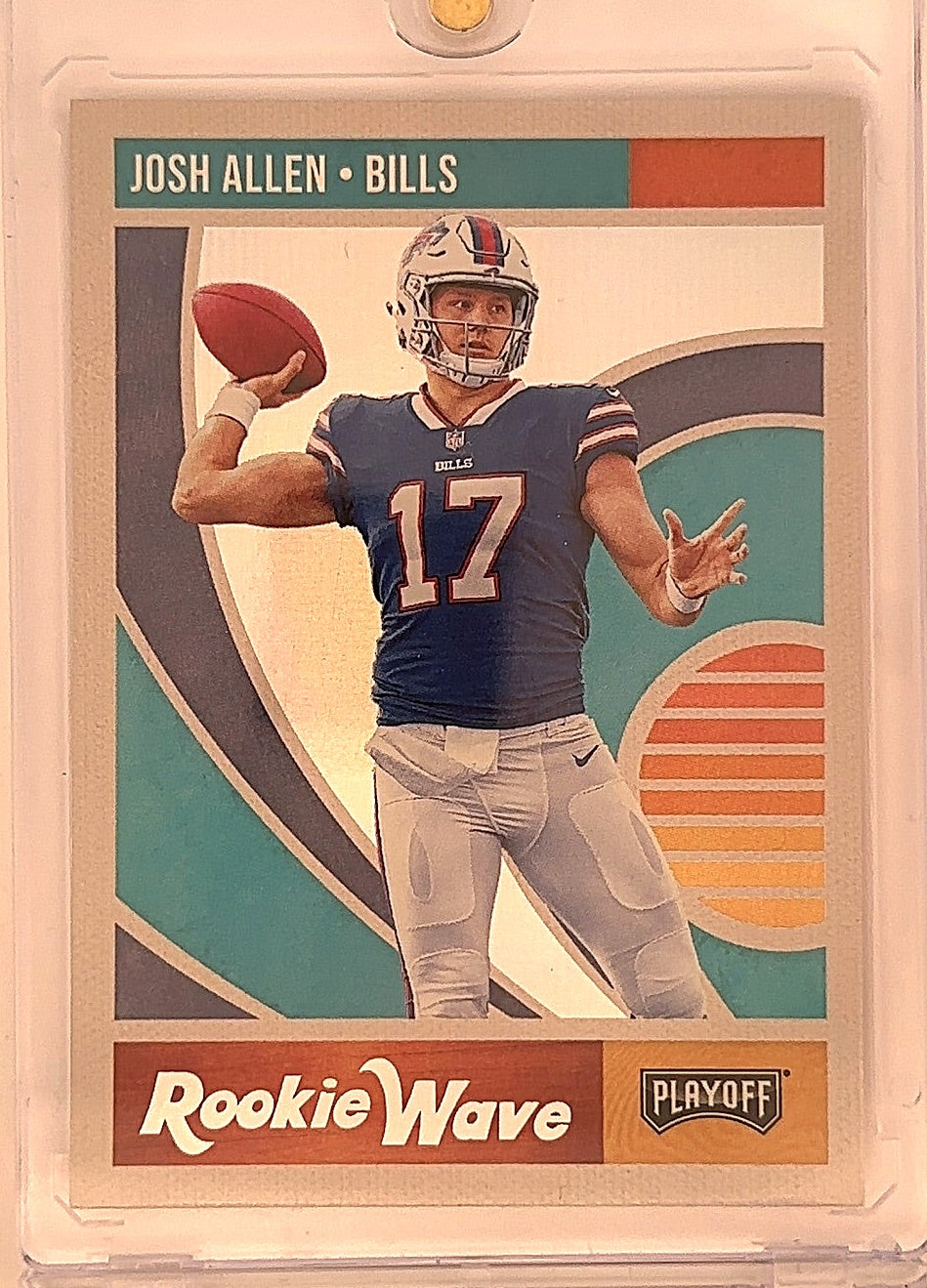 2018 Panini Playoff Rookie Wave Josh Allen #4 — front