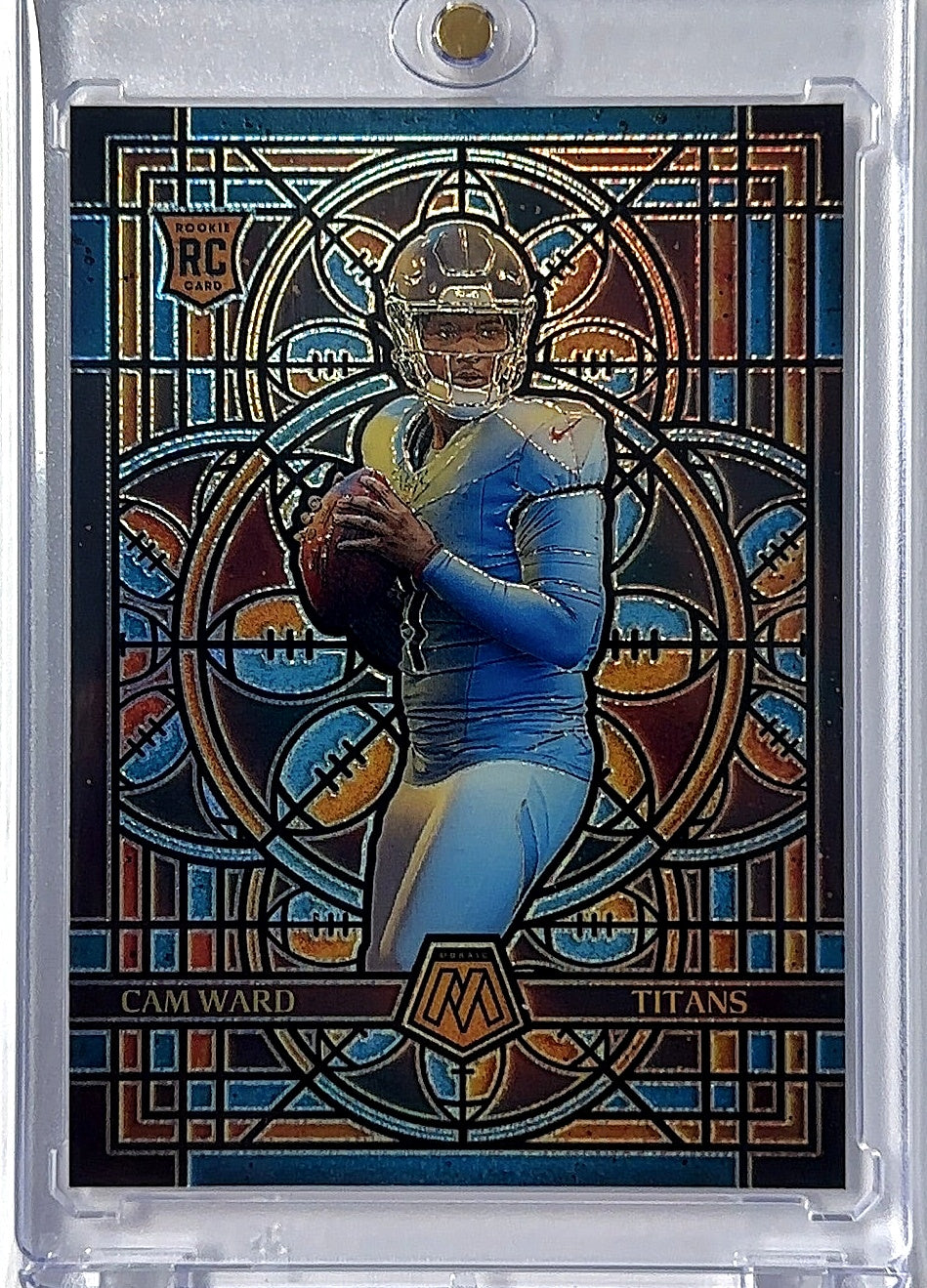 2025 Panini Mosaic Stained Glass Cam Ward #25 — front