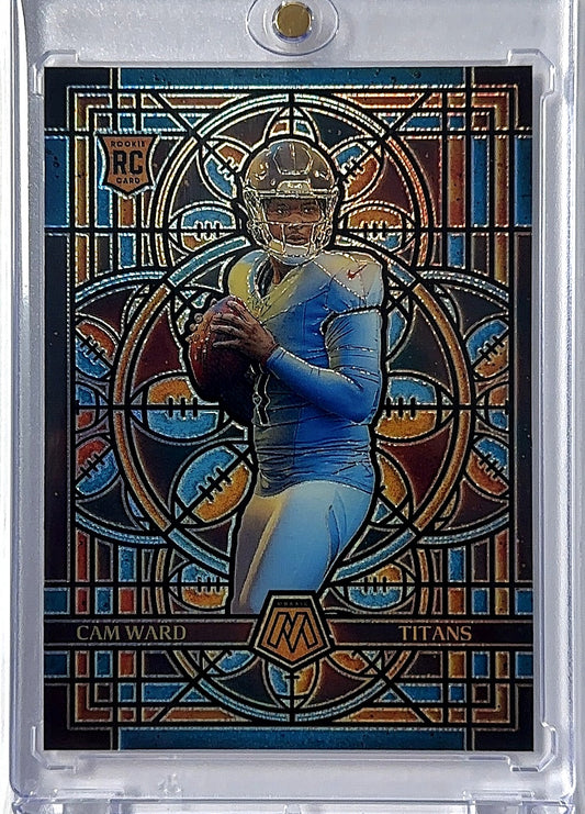 2025 Panini Mosaic Stained Glass Cam Ward #25 — front