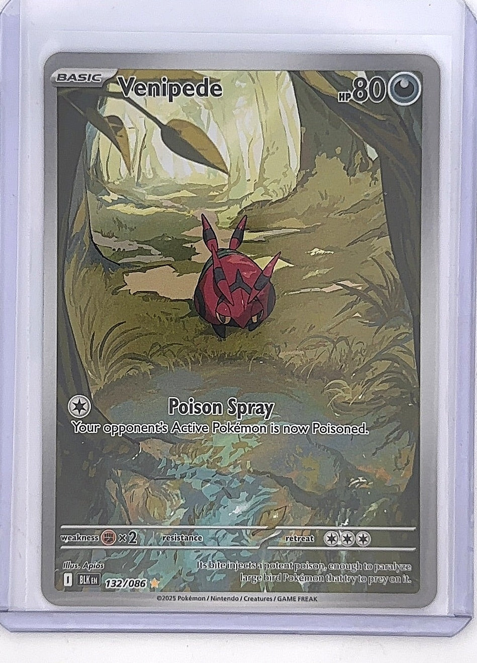 Venipede - 132/086 #132/086 — front
