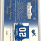 Barry Sanders 2002 Honors Patch Auto AW-9 /150 — back