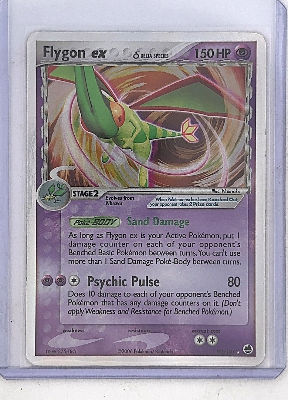 Flygon ex (Delta Species) #92/101 — front