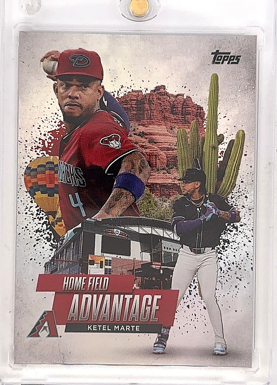 Ketel Marte Home Field Advantage Topps — front