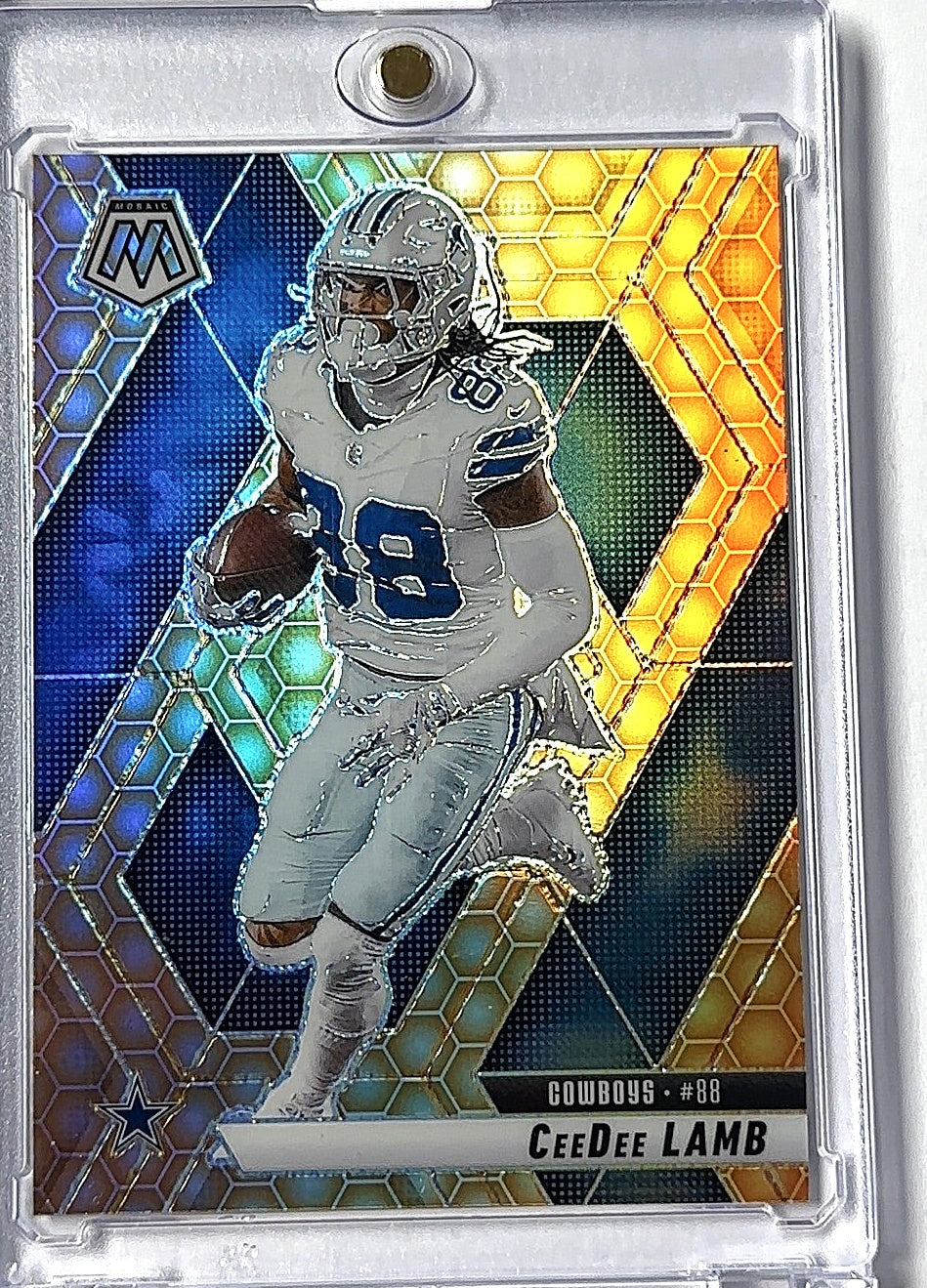 2025 Panini Mosaic CeeDee Lamb [Honeycomb] #209 RC — front