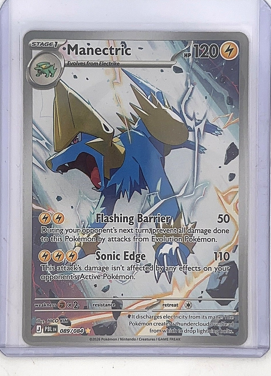 Manectric - 089/084 #089/084 — front