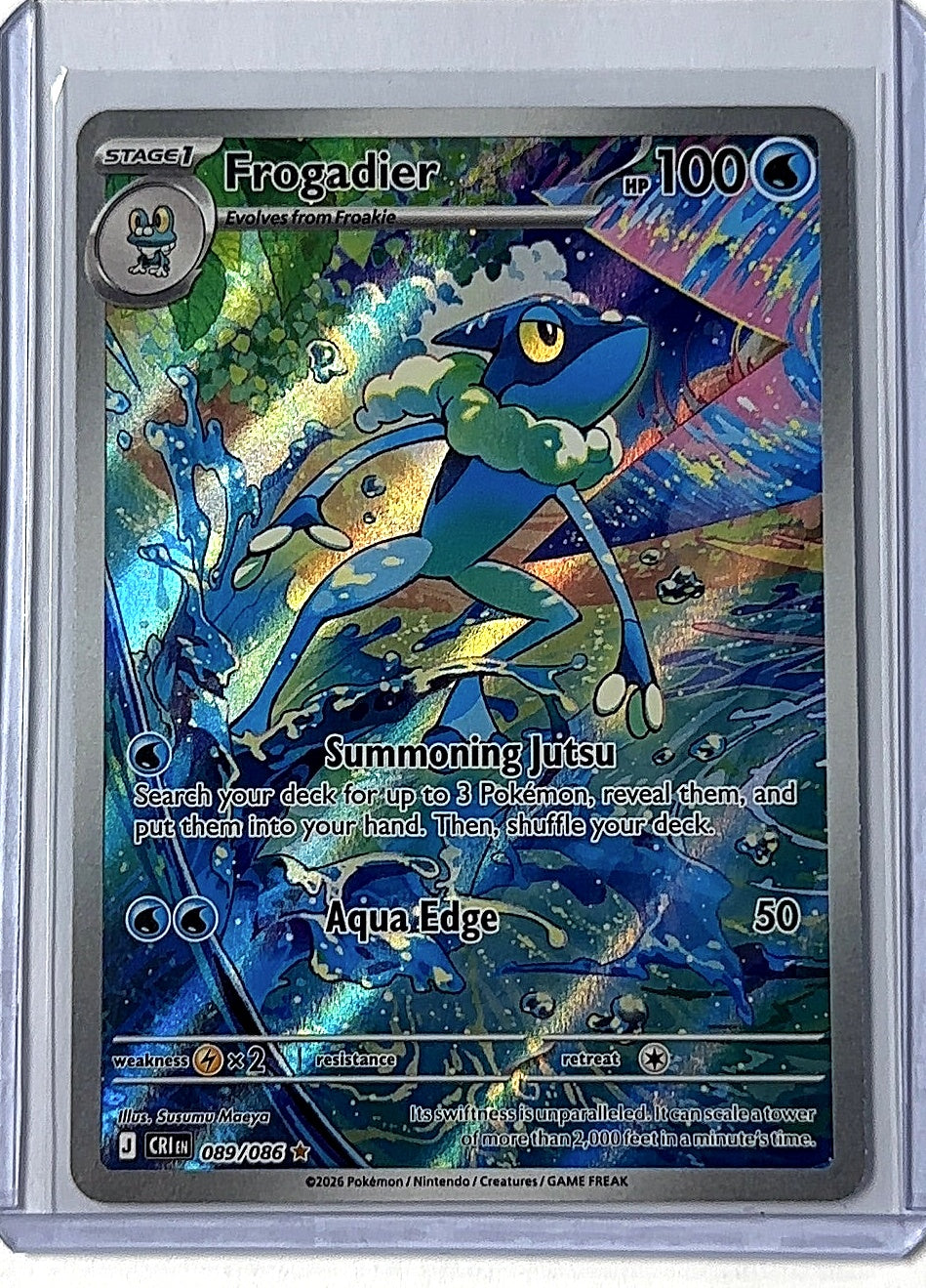 Frogadier - 089/086 #089/086 — front