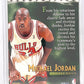 Michael Jordan Electrified SkyBox #278 — back