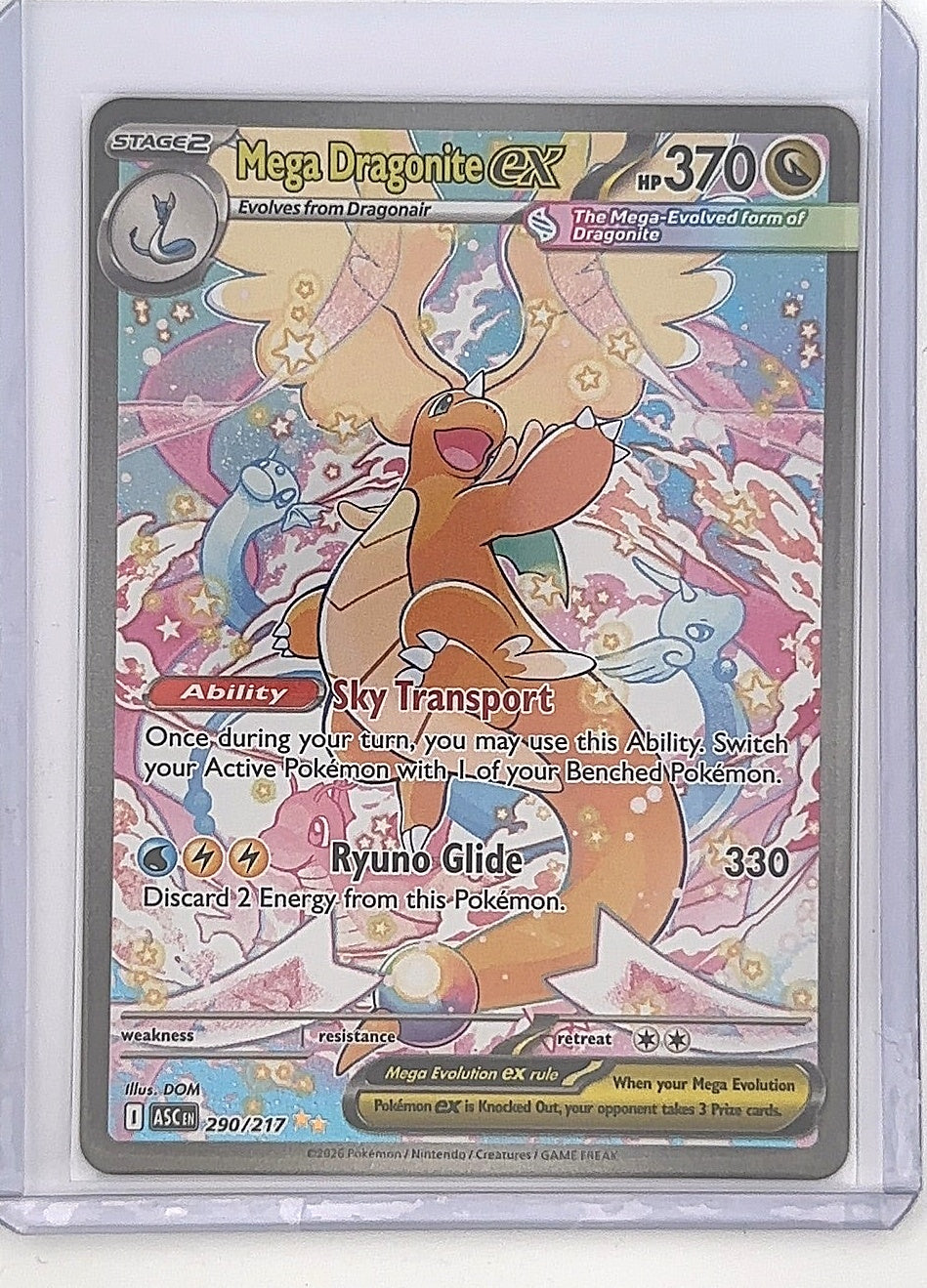 Mega Dragonite ex - 290/217 #290/217 — front