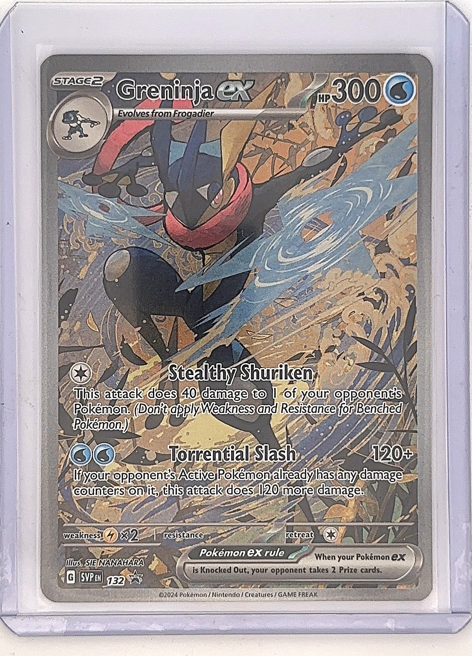 Greninja ex - 132 #132 — front