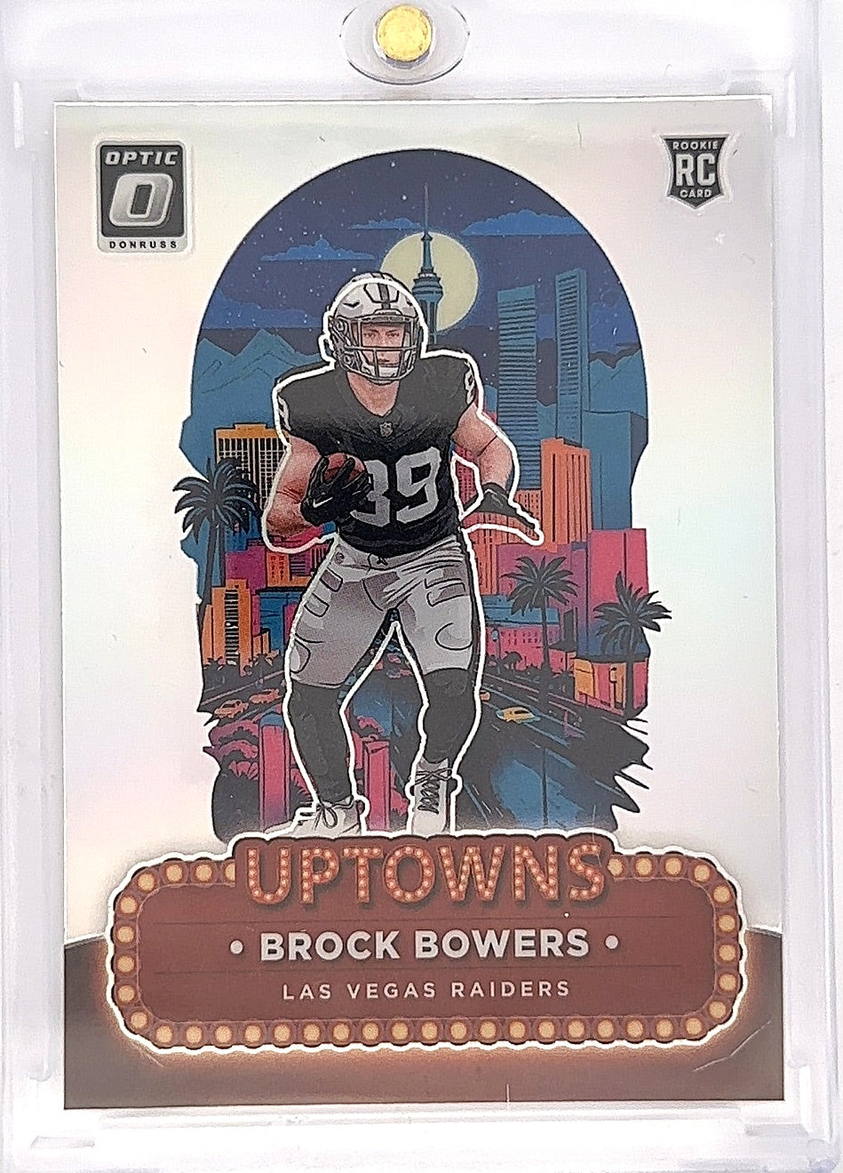 2024 Panini Donruss Optic Uptowns Brock Bowers #8 — front