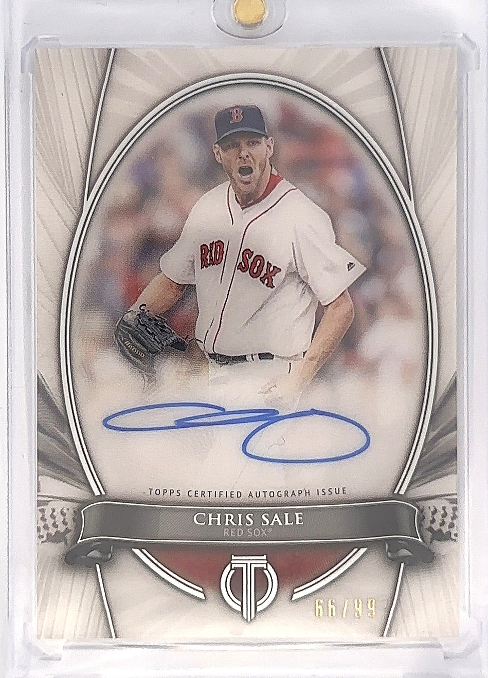 2018 Chris Sale Topps Auto /￼99 #TTM-CS — front