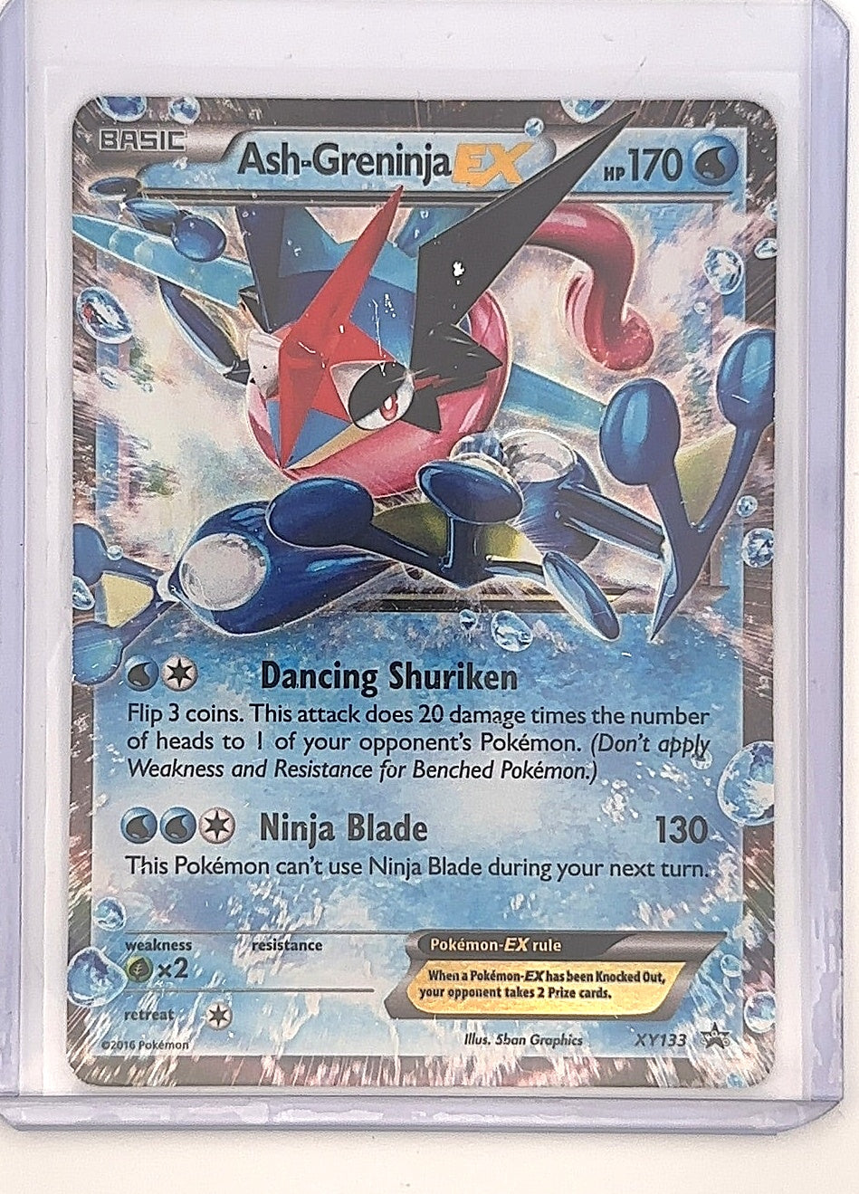Ash-Greninja EX - XY133 #XY133 — front