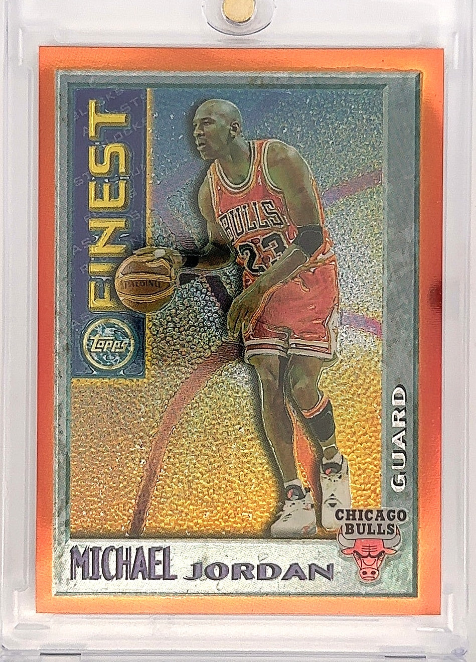1995 Finest Mystery Michael Jordan [Orange Bordered] #M1 — front