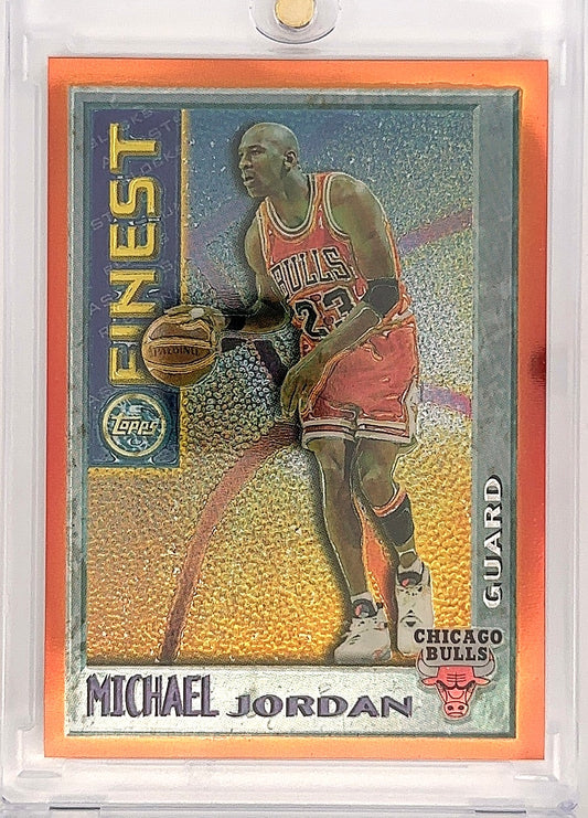 1995 Finest Mystery Michael Jordan [Orange Bordered] #M1 — front