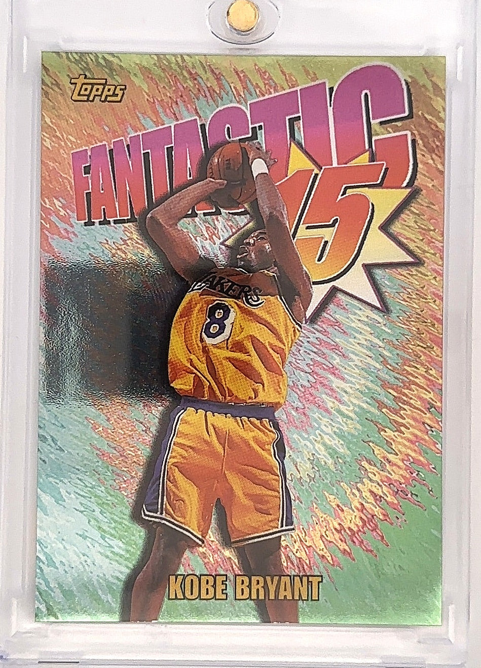 1997 Topps Fantastic 15 Kobe Bryant #F12 — front