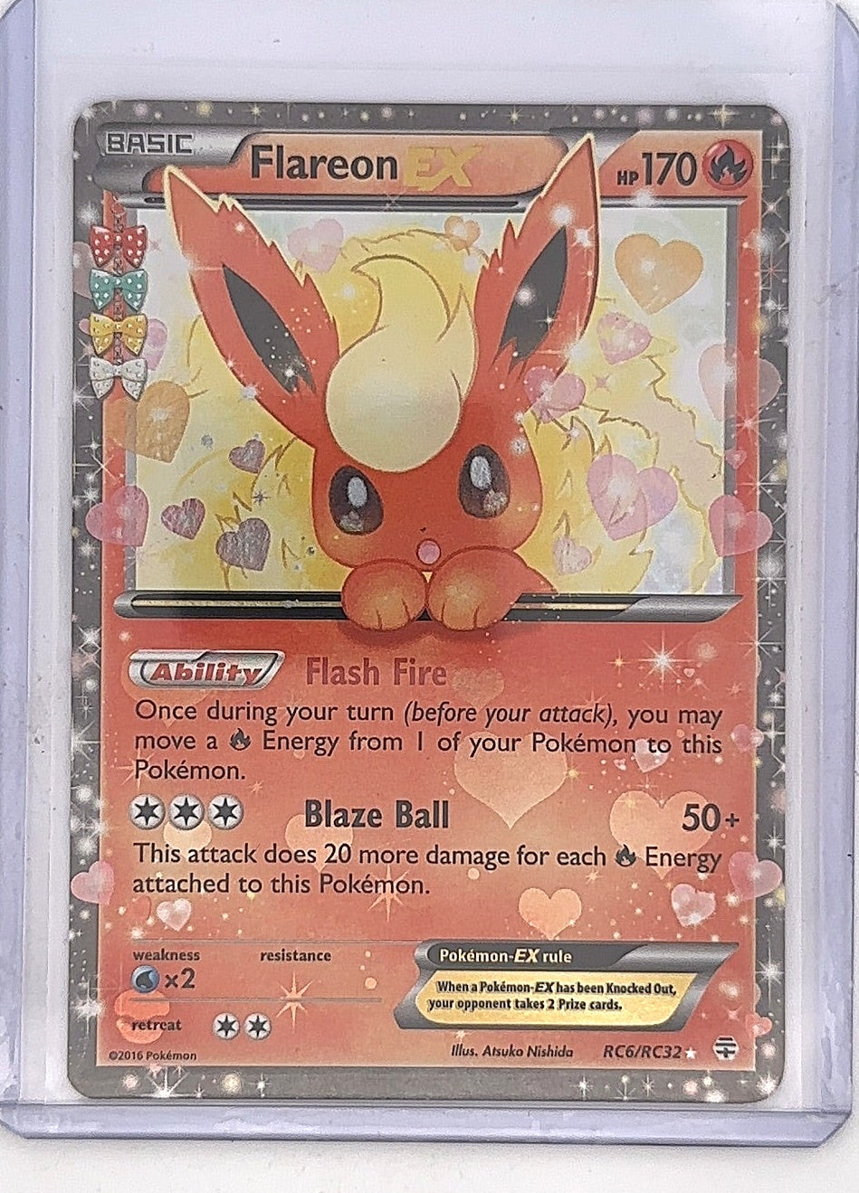Flareon EX #RC6/RC32 — front