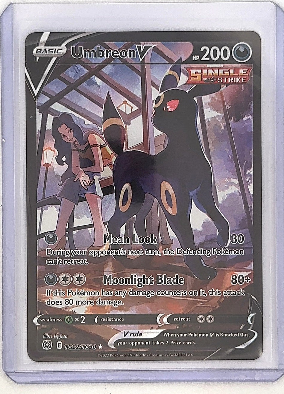 Umbreon V #TG22/TG30 — front