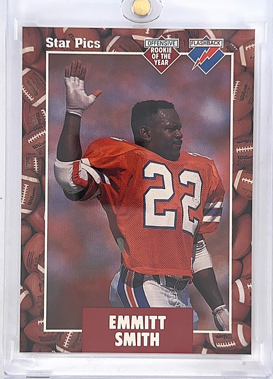 Emmitt Smith Star Pics Autograph — front