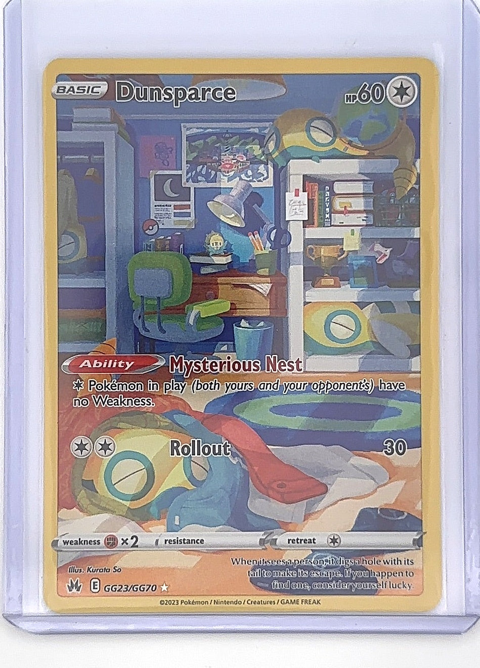 Dunsparce #GG23/GG70 — front