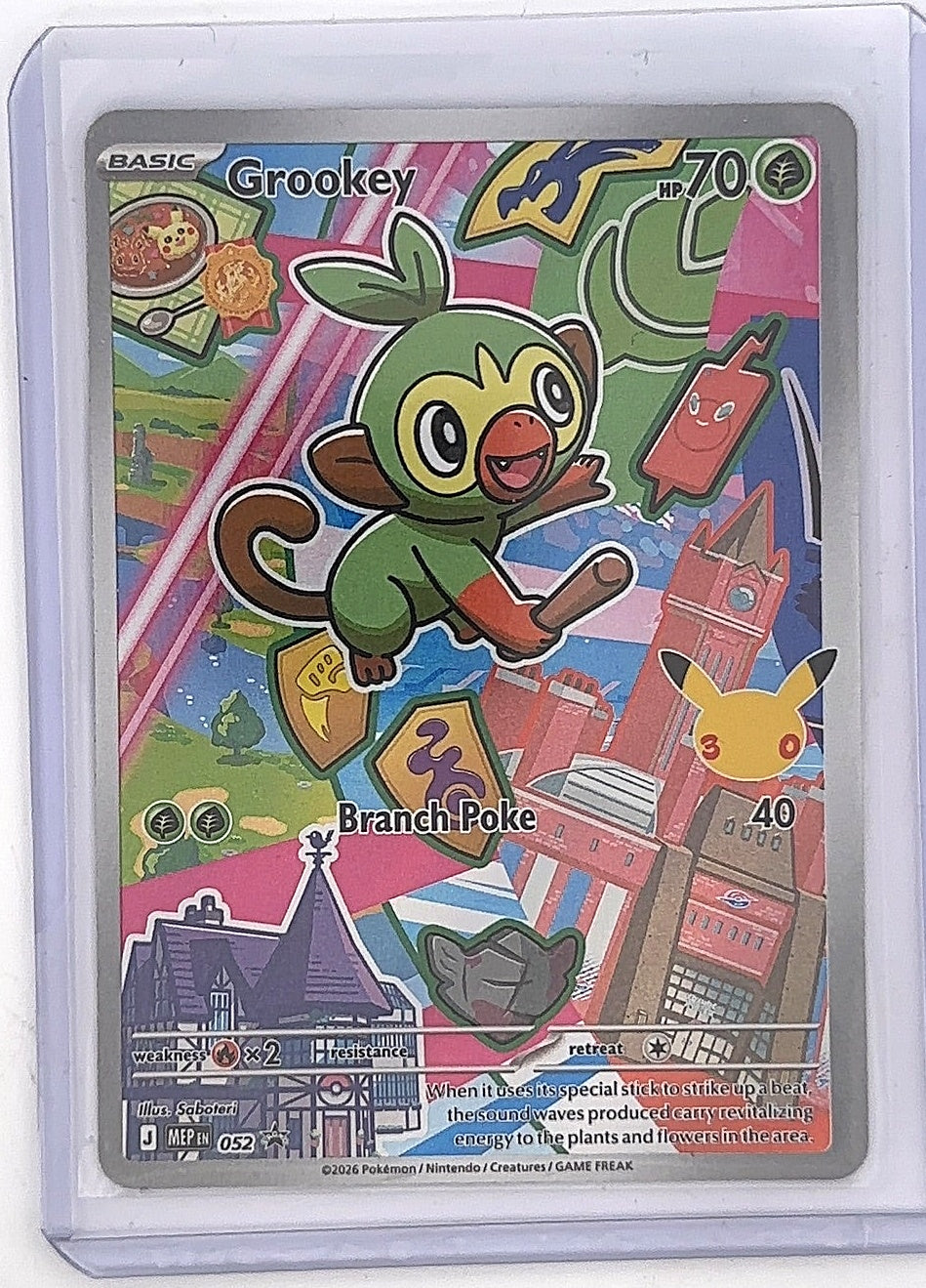 Grookey - 052 #052 — front