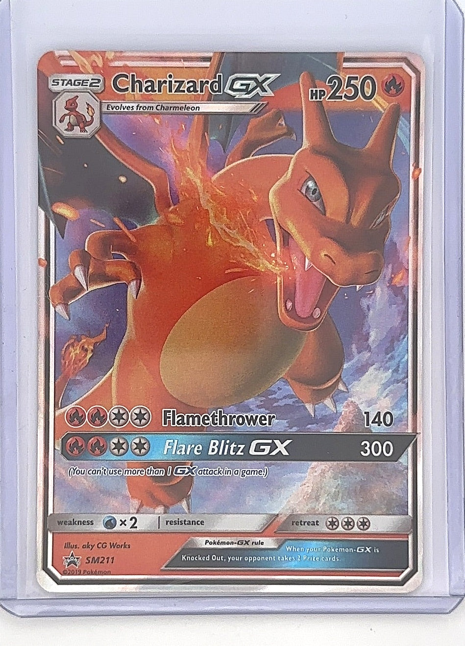 Charizard GX - SM211 #SM211 — front