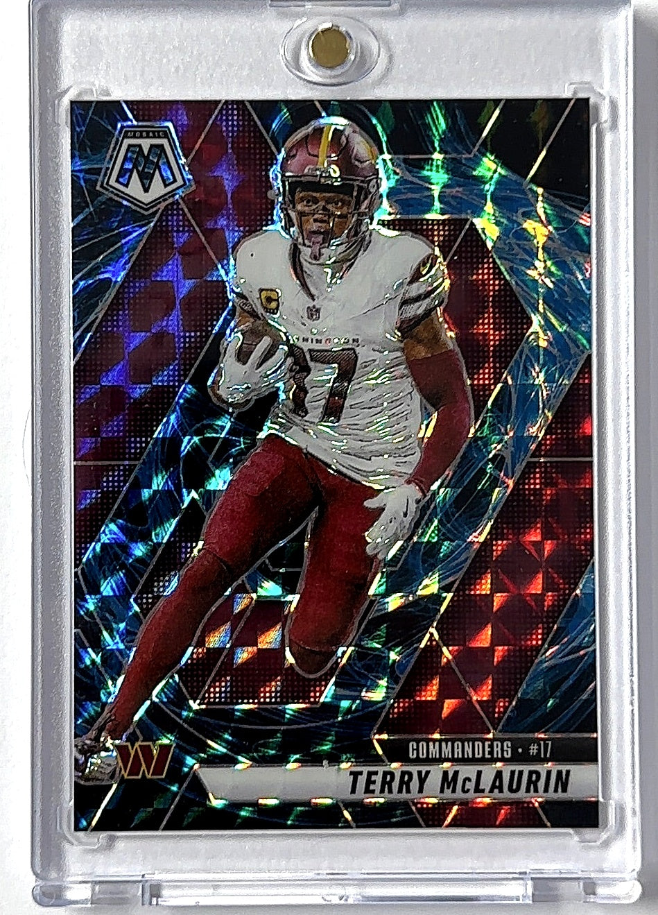2025 Panini Mosaic Terry McLaurin [Genesis] #182 — front