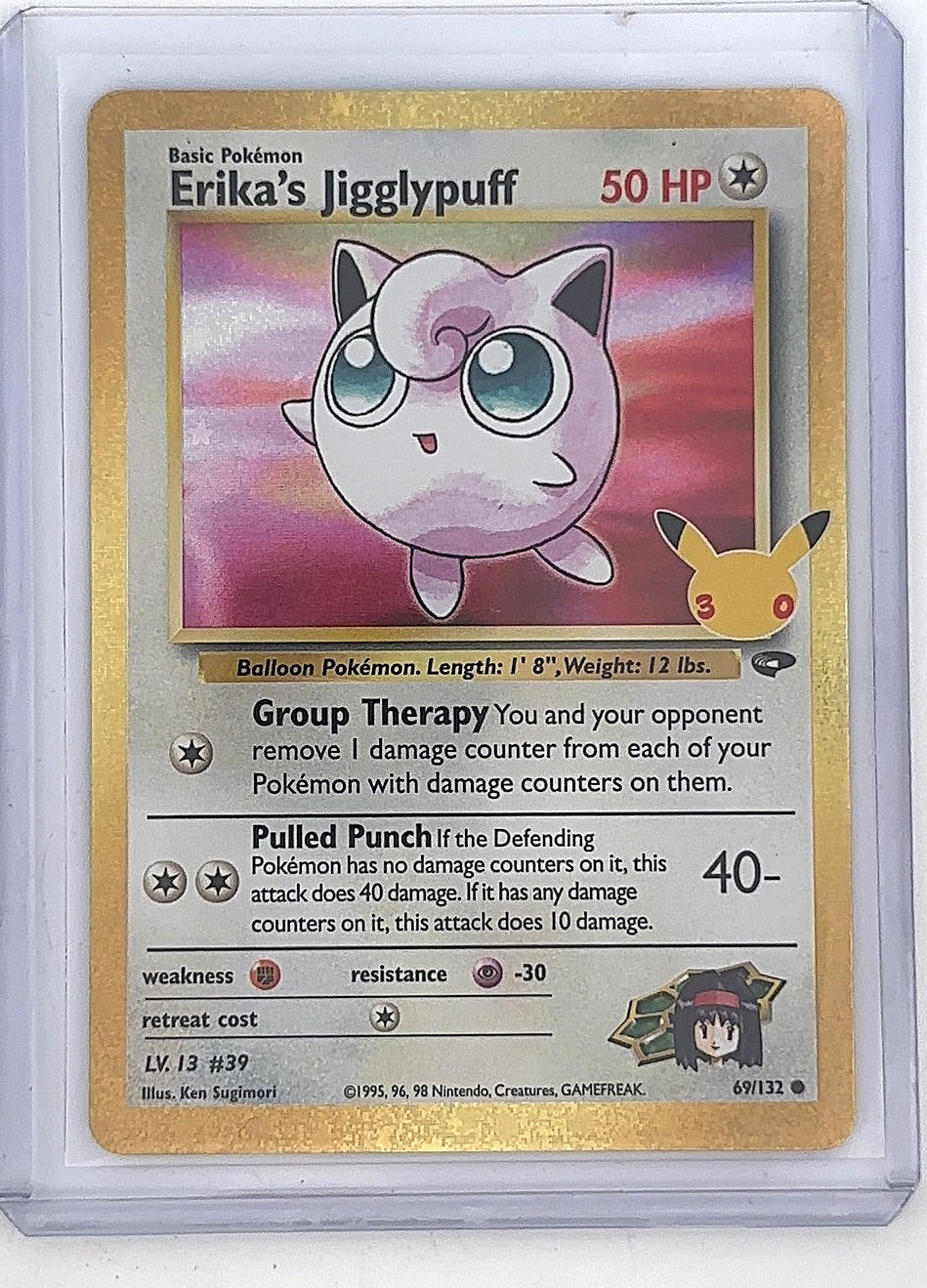 Erika's Jigglypuff #69/132 — front