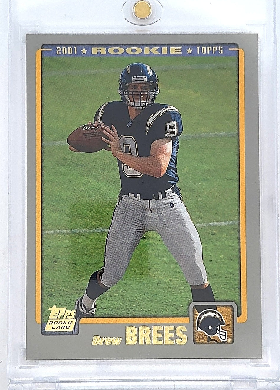 2001 Topps Drew Brees [Collection] #328 — front