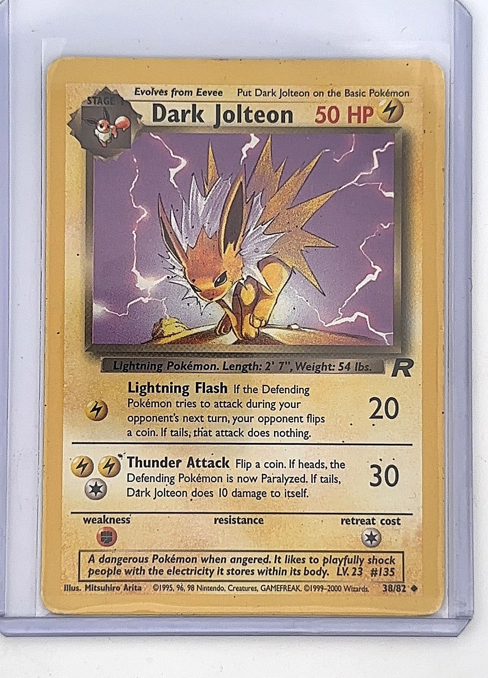 Dark Jolteon #38/82 — front