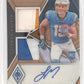 2024 Panini Phoenix Rising Rookies Dual Patch Autograph Ladd McConkey /33 #RRDP-LMY — front