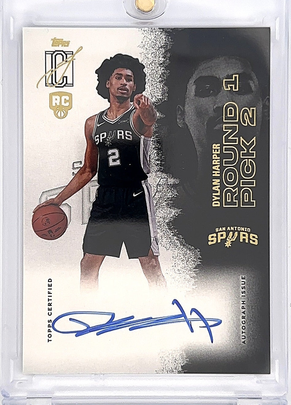 2025 Topps Signature Class Rookie Autograph Dylan Harper #RCA-DH — front