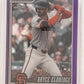 2026 Topps Chrome Bryce Eldridge [Purple X-Fractor] #254 — front