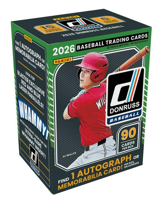 2026 Panini Donruss Baseball Hobby Blaster Box