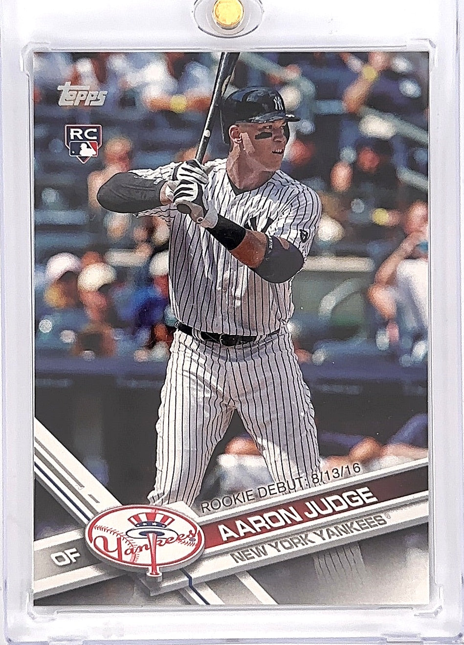 2017 Topps Update Aaron Judge [Rookie Debut] #US99 — front