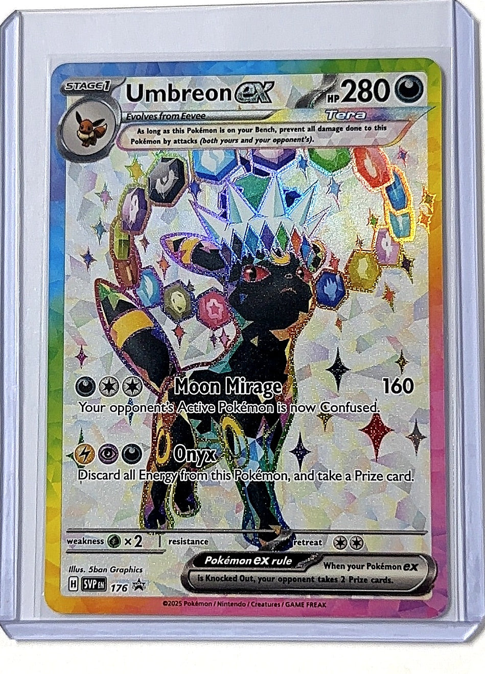 Umbreon ex - 176 #SVP 176 — front