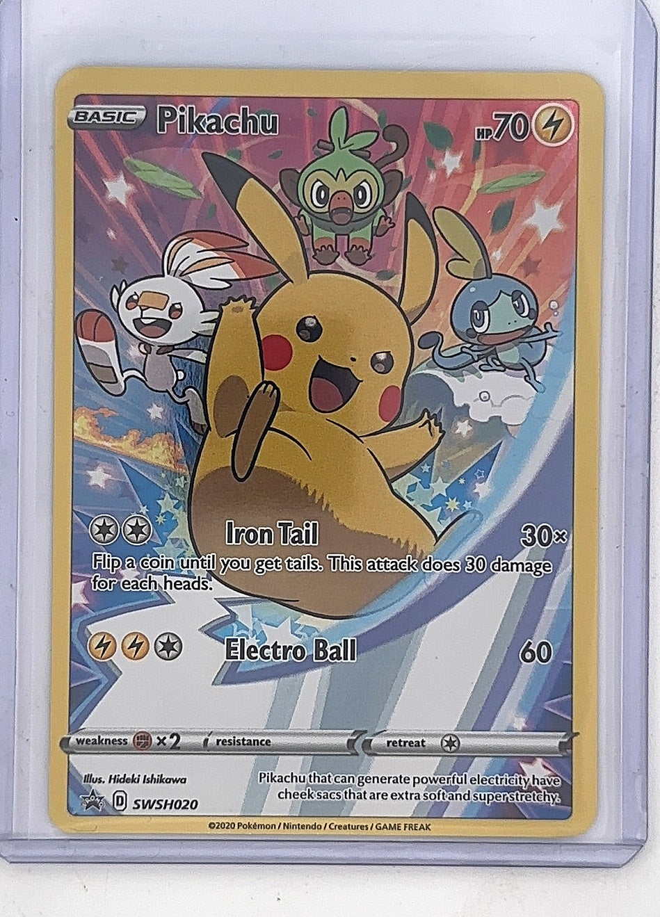 Pikachu - SWSH020 #SWSH020 — front