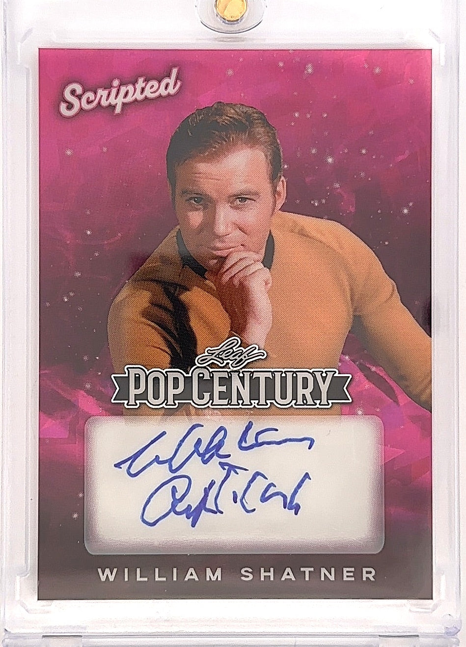Leaf Pop Century William Shatner 2/6 #S-WS1 — front