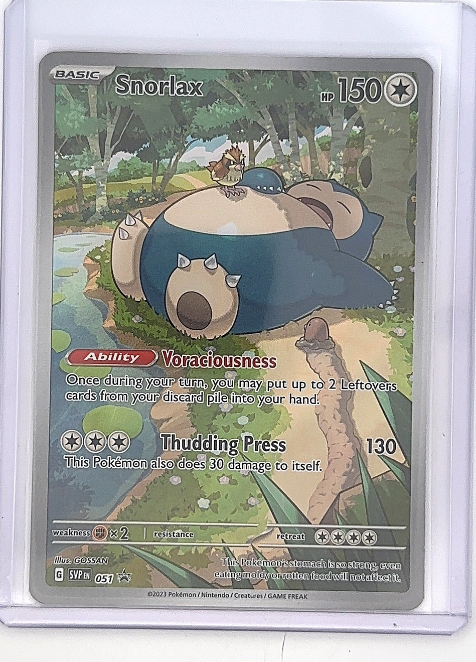 Snorlax - 051 #051 — front