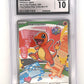 Charmander - 038 #038 CGC PRISTINE 10 — front