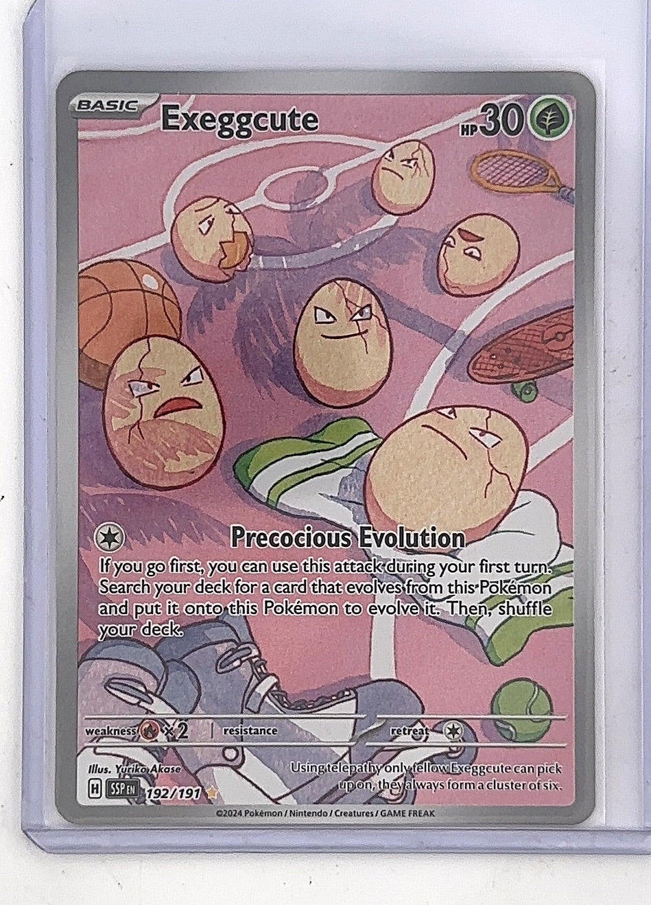 Exeggcute - 192/191 #192/191 — front