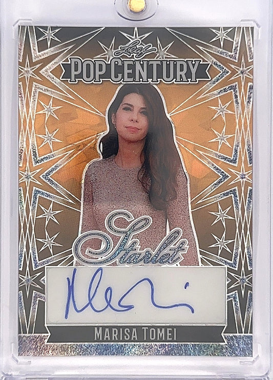 2024 Marisa Tomei Leaf Pop Century Auto [Harlet] #S-MT1 — front