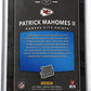 2017 Panini Donruss Optic Patrick Mahomes II #177 RC — back
