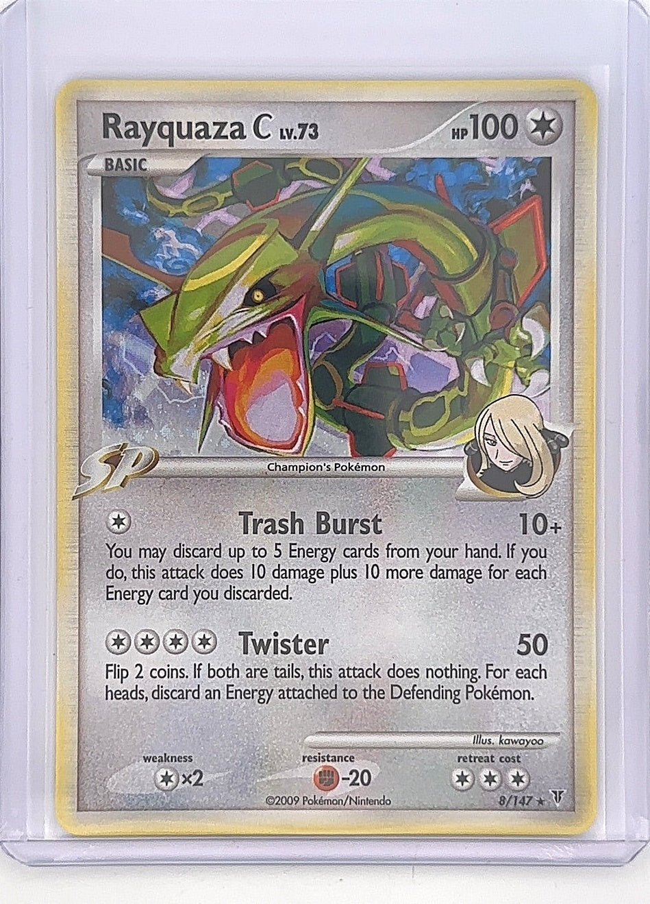 Rayquaza C #8 — front