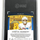 2021 Panini Chronicles Ascension Autographs Justin Herbert #ASC-JHE AUTO SGC 9 — back