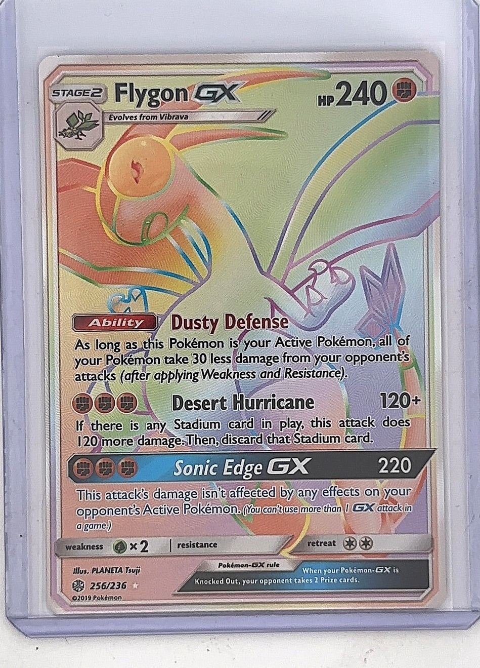 Flygon GX (Secret) #256/236 — front