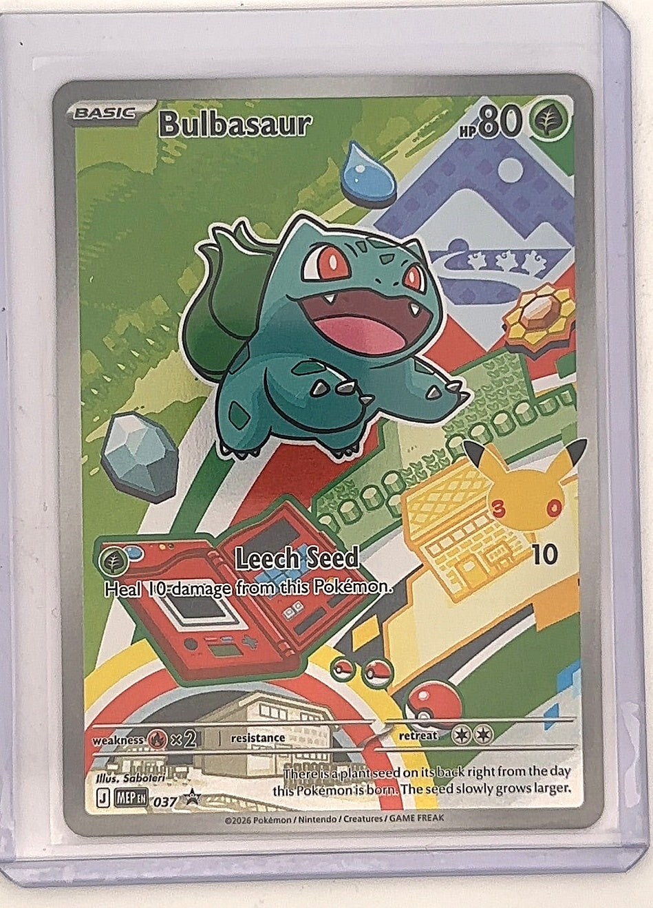 Bulbasaur - 037 #037 — front